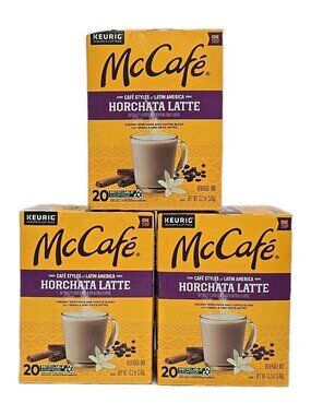 McCafé Café Styles of Latin America Horchata Latte Coffee 3-PACK 60-COUNT K-Cups